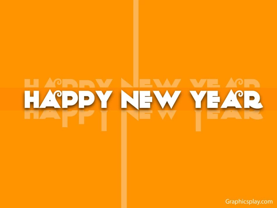 Happy New Year Graphical Greeting