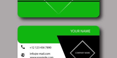 Business Card Design Vector Template - ID 1793 19