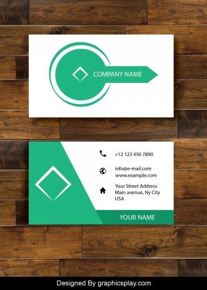 Business Card Design Vector Template - ID 1690 19