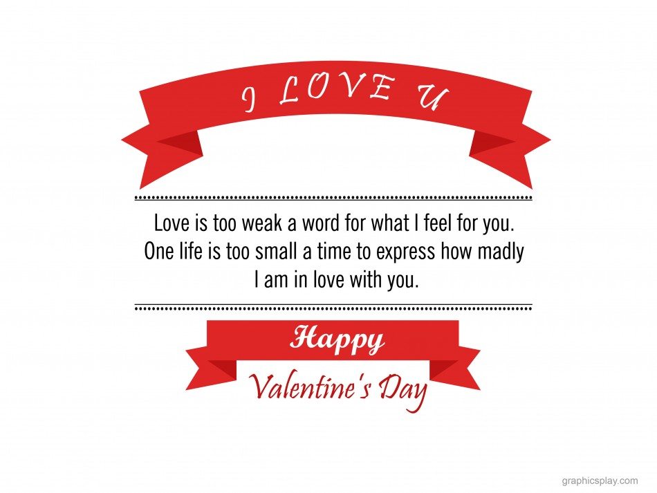 Happy Valentine's Day Greeting -2211 1