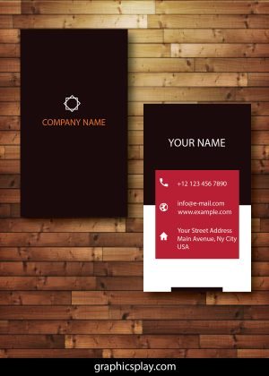 Business Card Design Vector Template - ID 4142 15